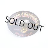 画像: FRISCO CHOPPERS | FLAMING SKULL STICKER 
