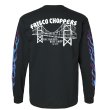 画像3: FRISCO CHOPPERS | FLAMING SKULL L/S TEE  (3)