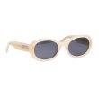 画像2: FLUTTER (フラッター) | Acetate Narrow Oval Glasses  (2)