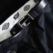 画像3: EVILACT (イーヴルアクト) | EVILACT "SADDLE LEATHER BELT 35mm"  (3)