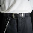 画像4: EVILACT (イーヴルアクト) | EVILACT "SADDLE LEATHER BELT 35mm"  (4)