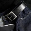 画像3: EVILACT (イーヴルアクト) | EVILACT "SADDLE LEATHER BELT 40mm"  (3)