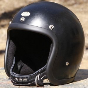 画像: TT&CO. (ティーティーアンドカンパニー) | 500TX DISTORTION BLACK JET HELMET ヘルメット 