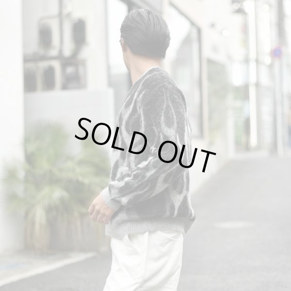 画像6: EVILACT (イーヴルアクト) | FLAMES MOHAIR CARDIGAN  (6)