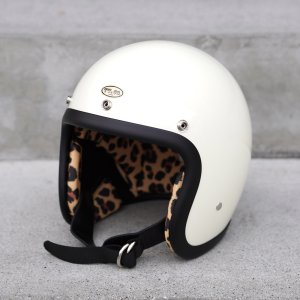 画像: TT&CO. (ティーティーアンドカンパニー) | 500-TX DILECT INTERIOR LEOPARD JET HELMET ヘルメット 