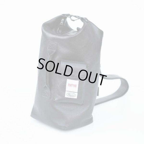 画像1: FLUTTER × HOODLUM | W Name Leather Duffle Bag  (1)