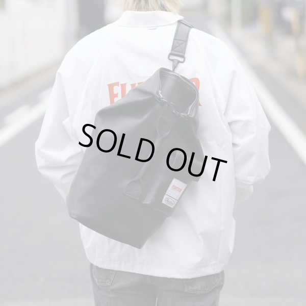 画像21: FLUTTER × HOODLUM | W Name Leather Duffle Bag  (21)