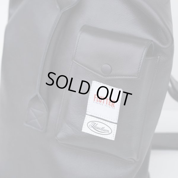 画像12: FLUTTER × HOODLUM | W Name Leather Duffle Bag  (12)