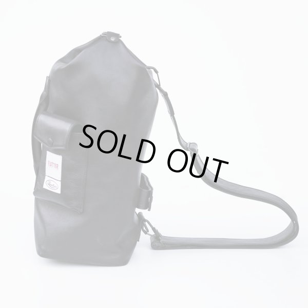 画像3: FLUTTER × HOODLUM | W Name Leather Duffle Bag  (3)