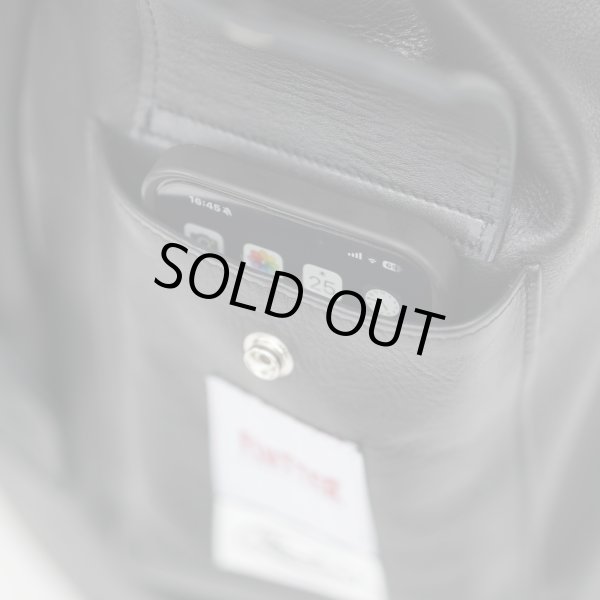 画像18: FLUTTER × HOODLUM | W Name Leather Duffle Bag  (18)