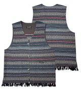画像: Vin&Age (ヴィンアンドエイジ) | NATIVE FRINGE VEST 