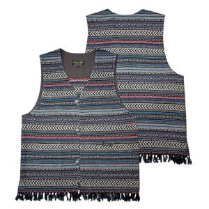 画像: Vin&Age (ヴィンアンドエイジ) | NATIVE FRINGE VEST 