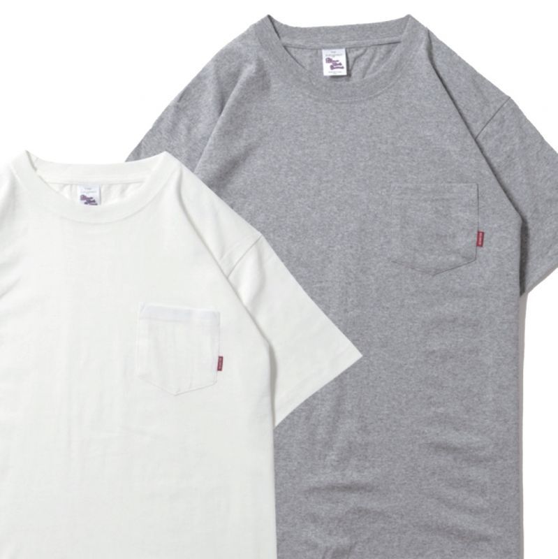 画像1: BLUCO (ブルコ) ORIGINAL 2PCS TEE'S 2枚入りポケットTシャツ OL-700  (1)