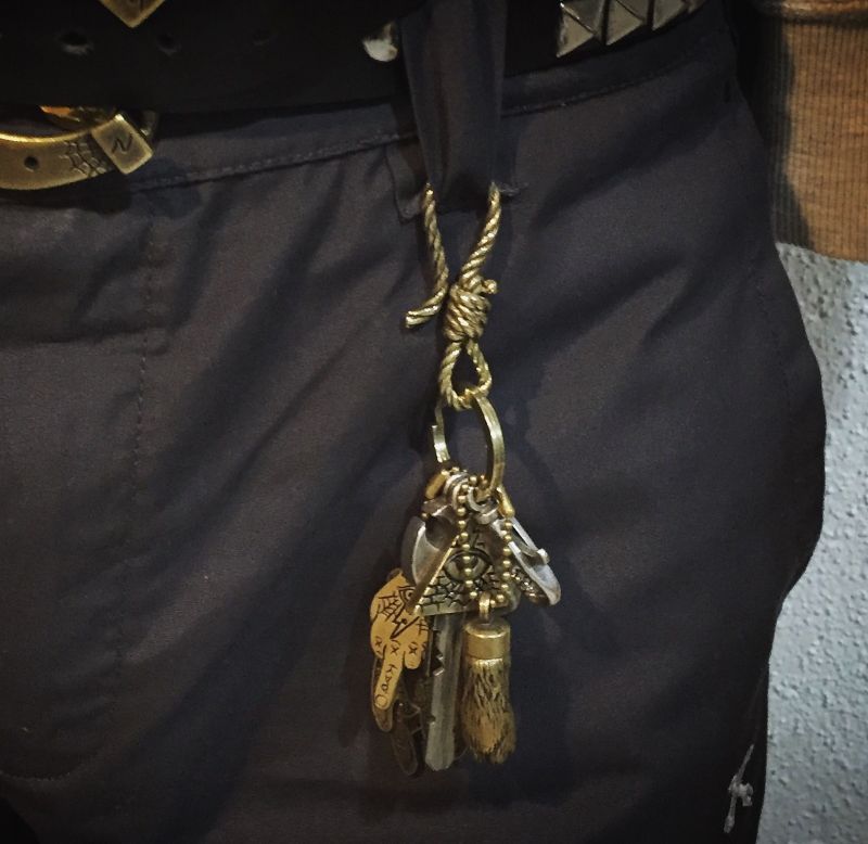 画像: HATCHET Metal Work Studio (ハチェットメタルワークスタジオ) HH-4-B ”HANG MAN2” KeyHook 