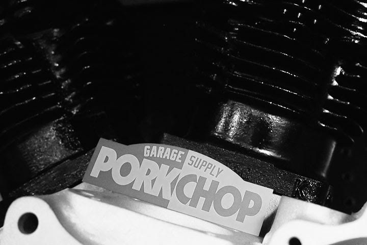 画像: PORKCHOP GARAGE SUPPLY (ポークチョップガレージサプライ) PORKCHOP BLOCK STICKER 