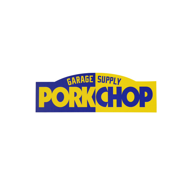 画像1: PORKCHOP GARAGE SUPPLY (ポークチョップガレージサプライ) PORKCHOP BLOCK STICKER  (1)