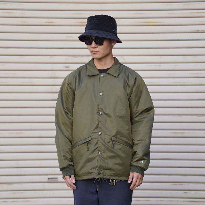BLUCO (ブルコ) | QUILTING COACH JACKET OL-051-022 [OLIVE] | 通販