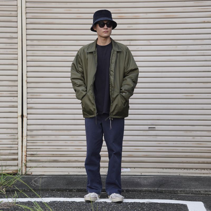 BLUCO (ブルコ) | QUILTING COACH JACKET OL-051-022 [OLIVE] | 通販