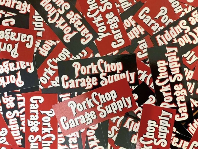 画像: PORKCHOP GARAGE SUPPLY | ROUNDED STICKER 