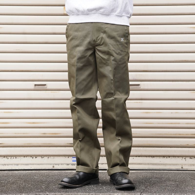 ご注意ください BLUCO ブルコ ワークパンツ オリーブ グリーン - 通販