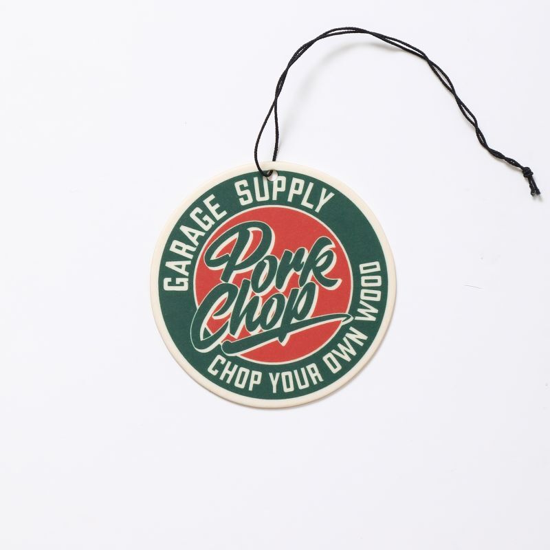 画像1: PORKCHOP GARAGE SUPPLY (ポークチョップガレージサプライ) CIRCLE SCRIPT AIR FRESHENER/SWEET MEMORIES  (1)