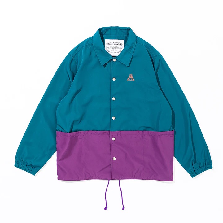 画像1: POLER (ポーラー) WATERPROOF POCKET COACHES JACKET  (1)