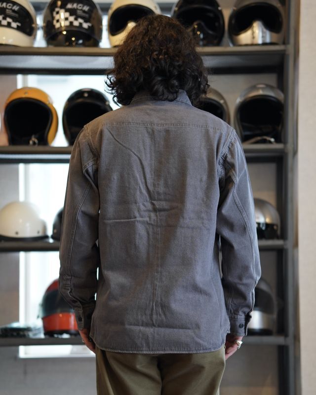 画像2: BLUCO (ブルコ) | DENIM WORK SHIRTS 1122  (2)