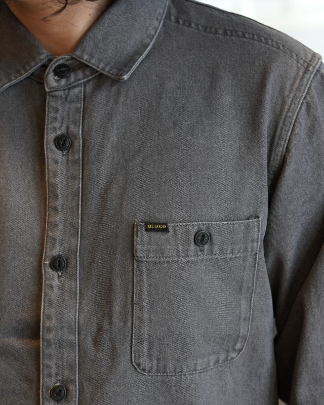 画像3: BLUCO (ブルコ) | DENIM WORK SHIRTS 1122  (3)