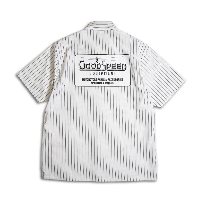 画像2: GOODSPEED equipment | Stripe Work Shirts  (2)