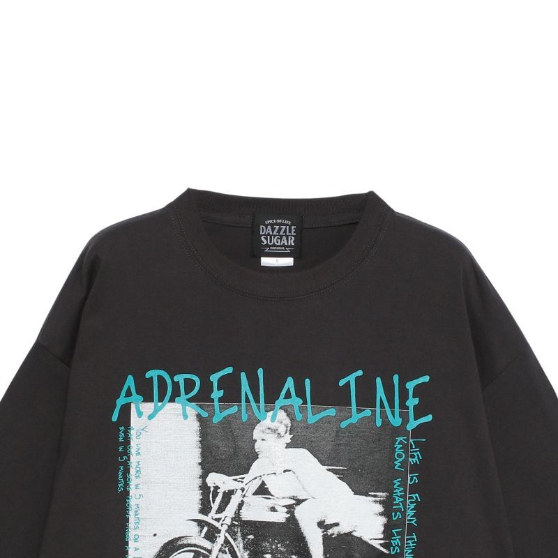 画像3: DAZZLESUGAR (ダズルシュガー) Adrenaline L/S tee  (3)