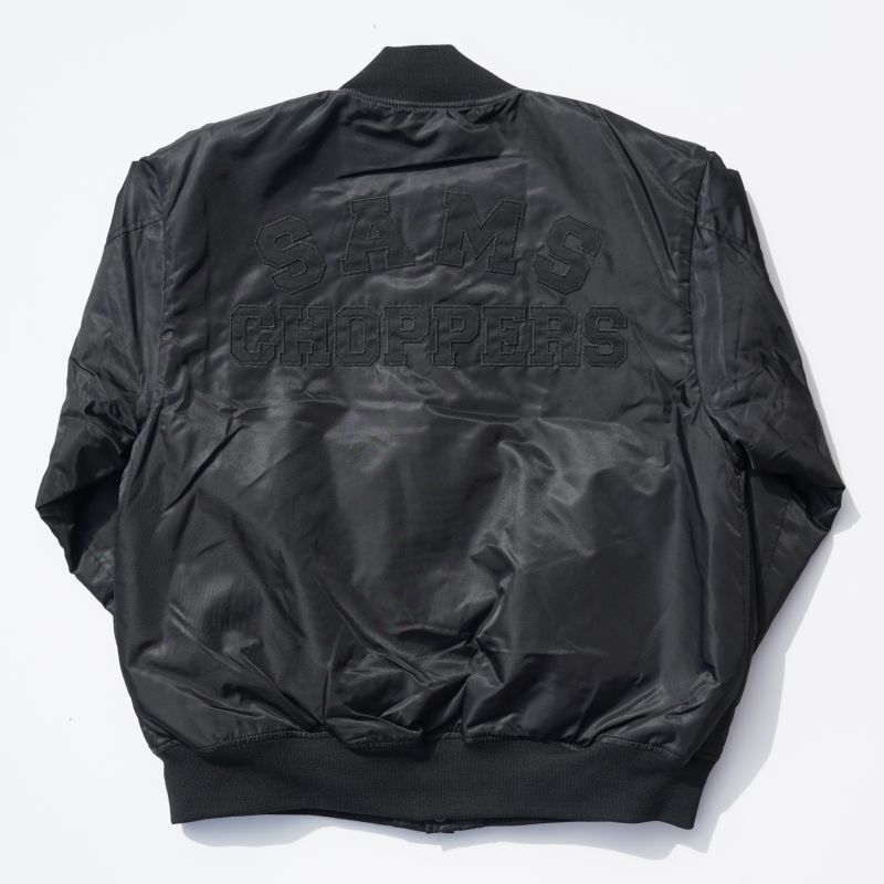 SAMS サムズ SC STADIUM JACKET BLACK/WHITE