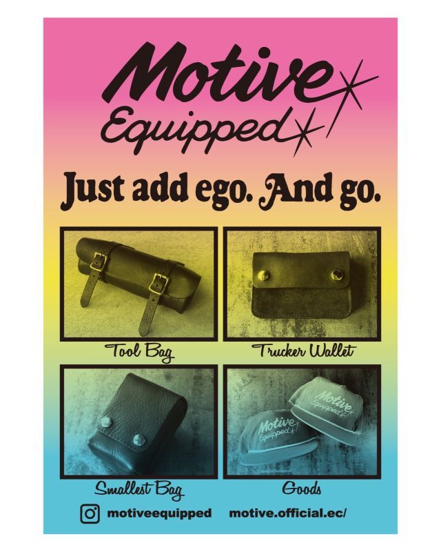画像: Motive Equipped (モーティブイクイップド) | TOOL BAG 