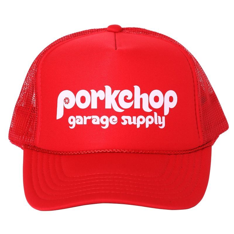 画像1: PORKCHOP GARAGE SUPPLY | WHEEL LOGO MESH CAP  (1)