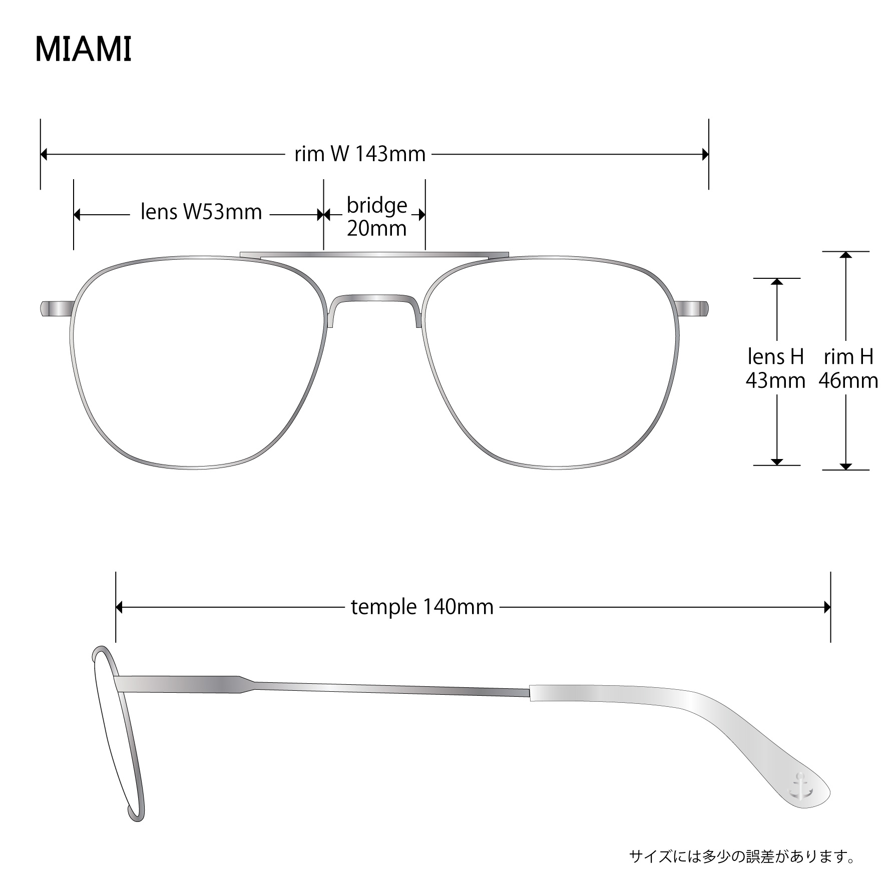 画像: EVILACT eyewear (イーヴルアクト アイウェア) | “MIAMI” 