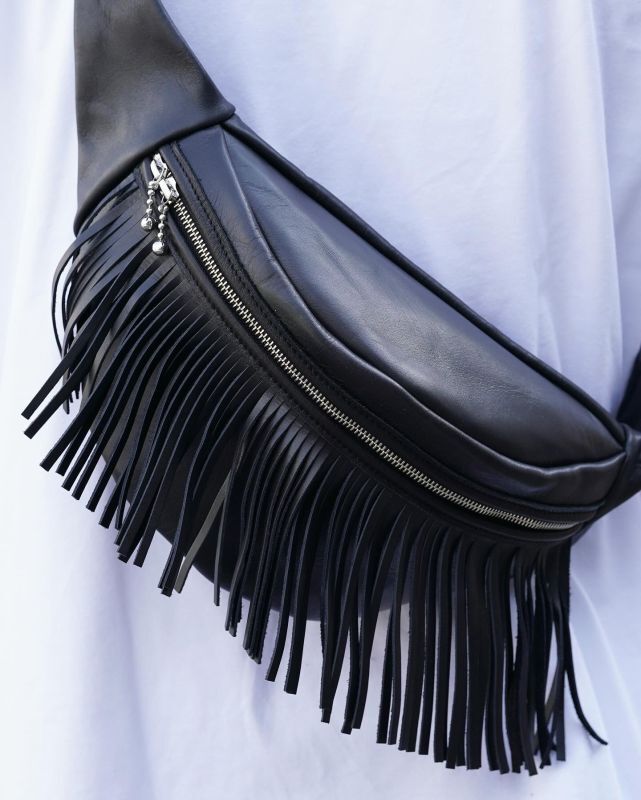 画像1: Hoodlum (フッドラム) | FRINGE BODY BAG -LARGE-  (1)