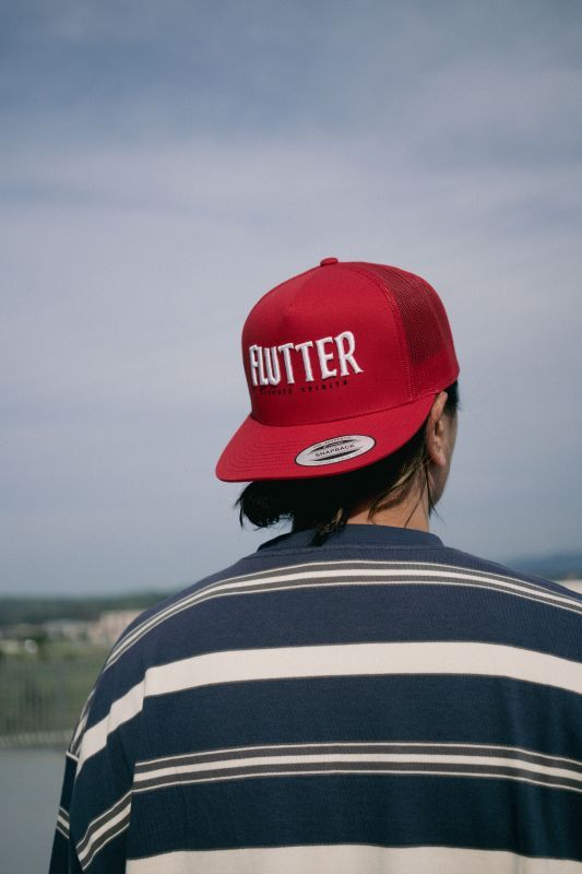 画像: FLUTTER (フラッター) | OG Logo Mesh Cap 