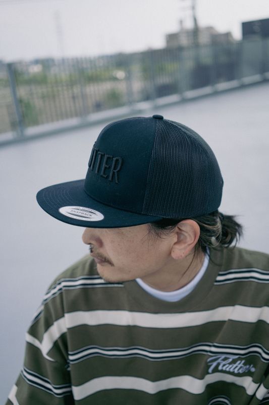 画像: FLUTTER (フラッター) | OG Logo Mesh Cap 