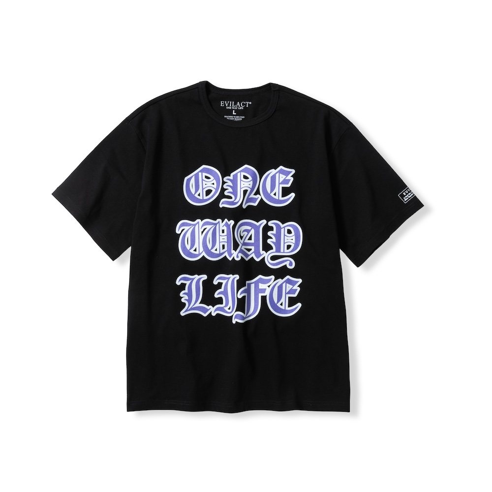 画像1: 【30%OFF】EVILACT (イーヴルアクト) | ONE WAY LIFE SS  (1)