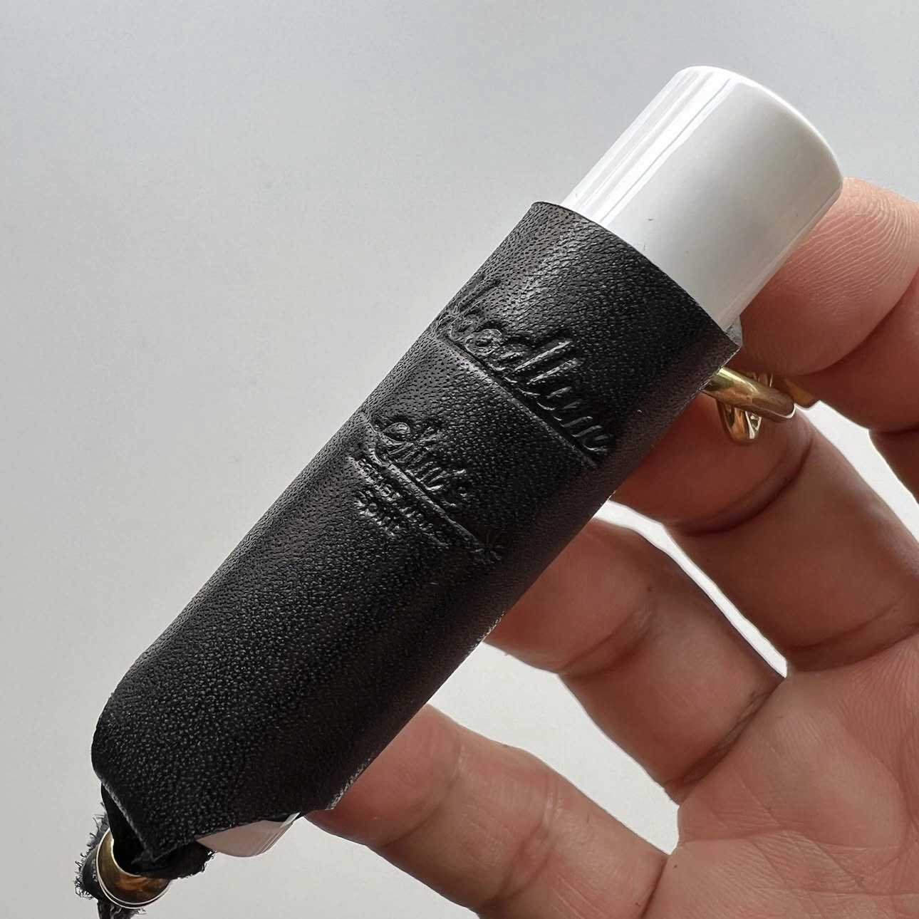 画像2: HOODLUM × SIM's Leather works Spirit "LIP STICK CASE"  (2)