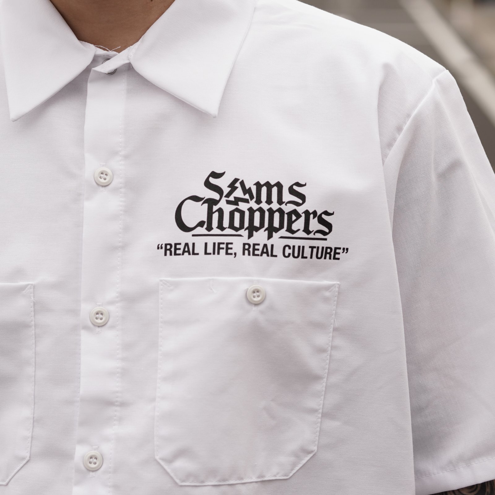 画像4: SAMS (サムズ) | SAMS CHOPPERS WORK SHIRT  (4)