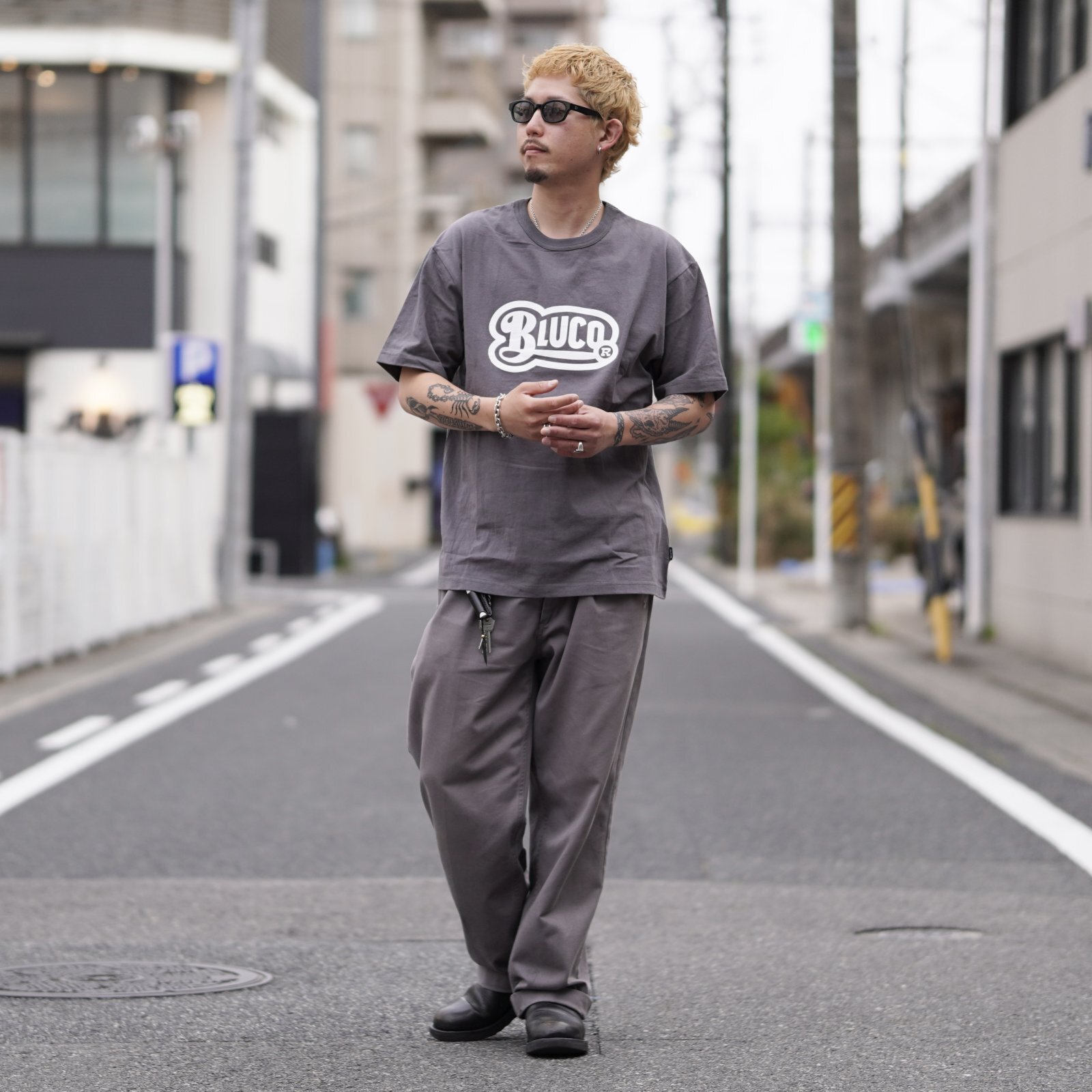画像4: BLUCO (ブルコ) | PRINT TEE -Old-  (4)