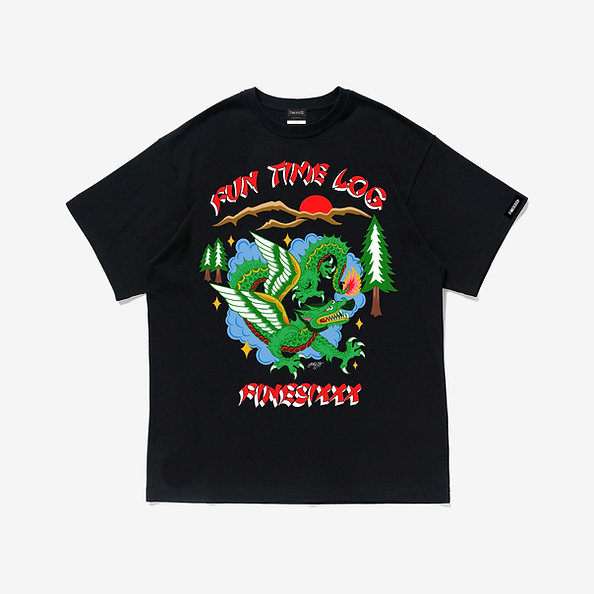 画像1: FINESIXXX (ファインシックス) | FUN TIME LOG SPOT TEE  (1)