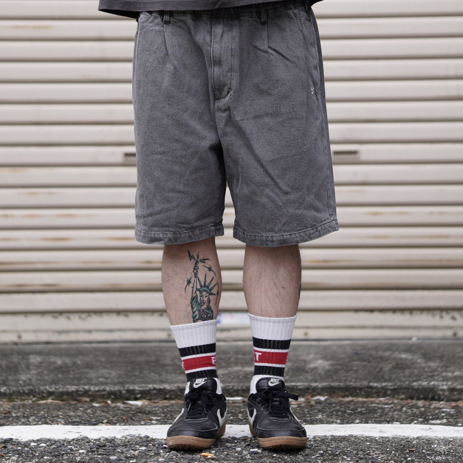 画像1: 【30%OFF】BLUCO (ブルコ) | 12oz DENIM EASY WORK SHORTS  (1)
