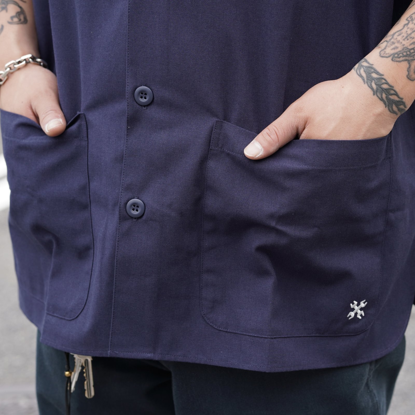 画像4: BLUCO (ブルコ) | GARAGE WORK SHIRT S/S  (4)