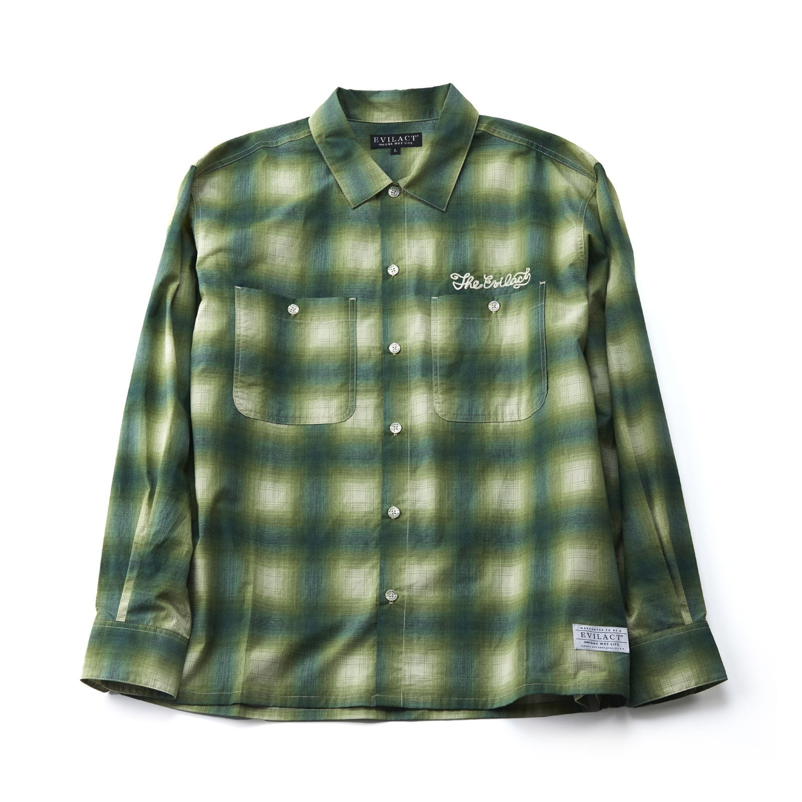 画像1: EVILACT (イーヴルアクト) | OMBLE SHIRT  (1)