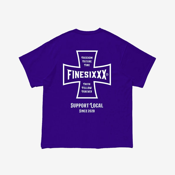 画像1: 【20%OFF】FINESIXXX (ファインシックス) | FINE CROSS TEE  (1)
