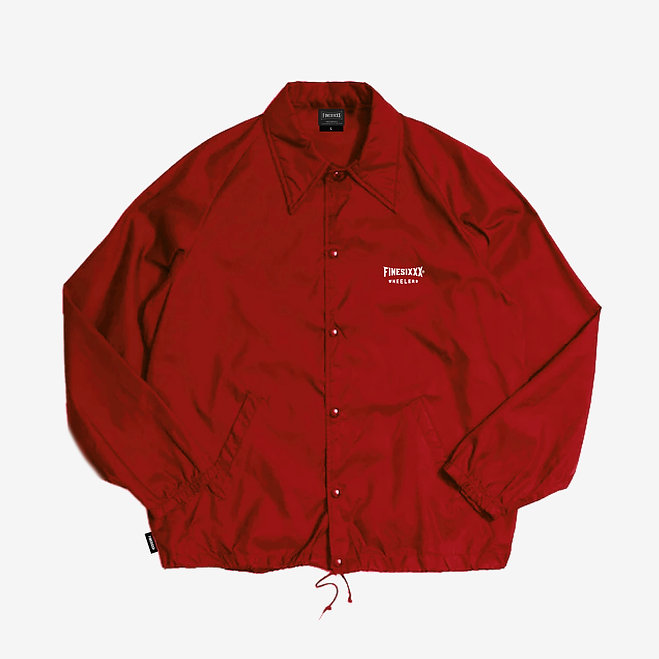 画像2: FINESIXXX (ファインシックス) | TRADE MARK EMBROIDERY ZIP COACH JACKET  (2)