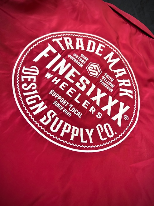 画像: FINESIXXX (ファインシックス) | TRADE MARK EMBROIDERY ZIP COACH JACKET 