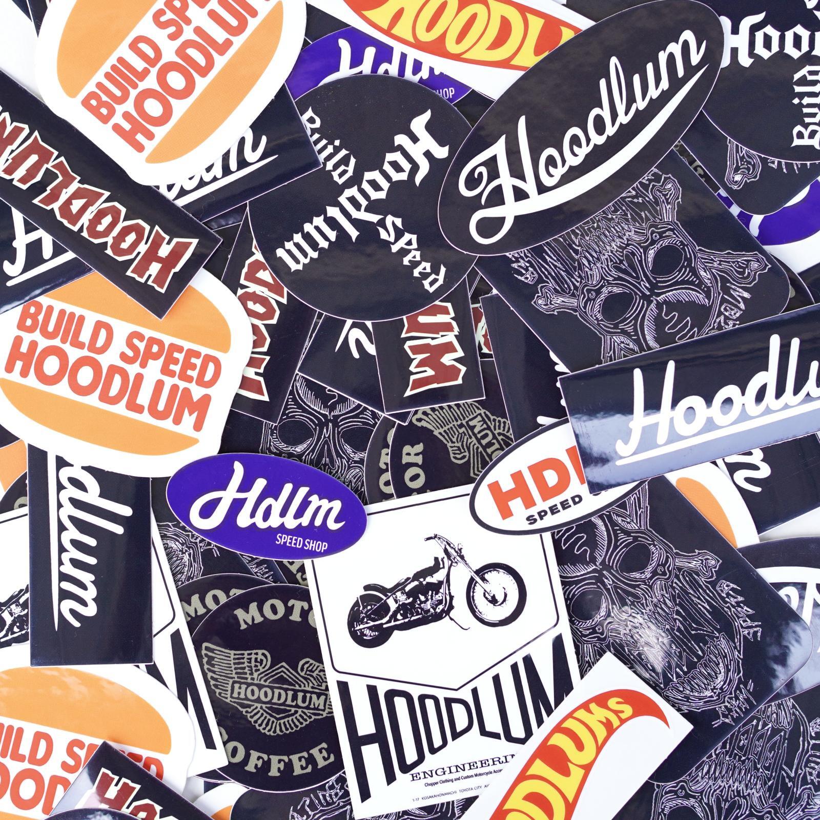 画像2: Hoodlum (フッドラム) | HOODLUM Original Sticker Random 2P  (2)