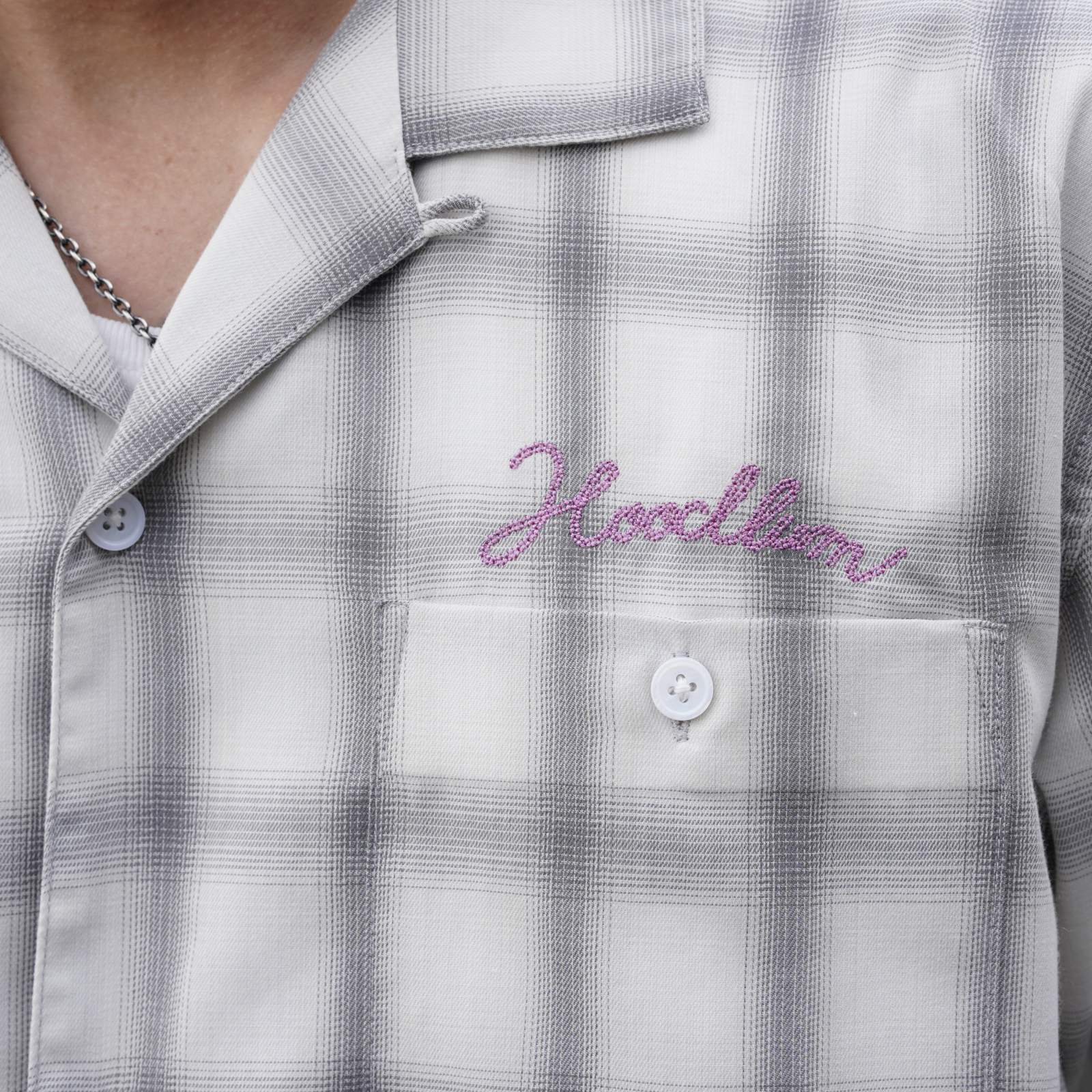 画像4: Hoodlum (フッドラム) | S/S CHECK SHIRTS  (4)